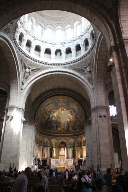 Sacré-Cœur Basilika auf dem Montmartre.