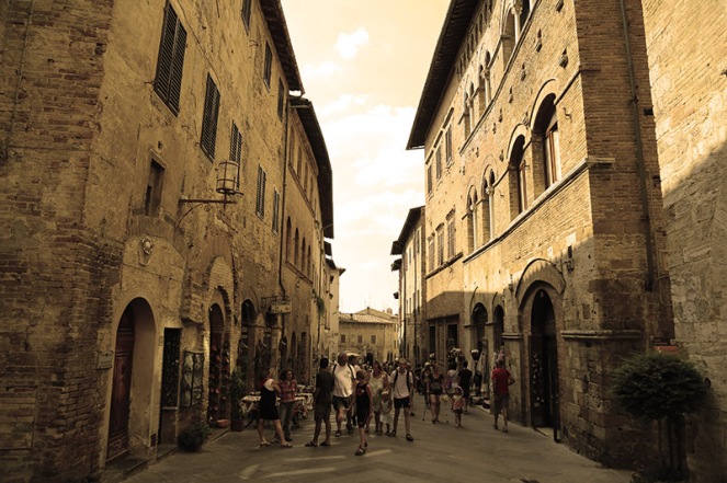 Impressionen aus San Gimignano.